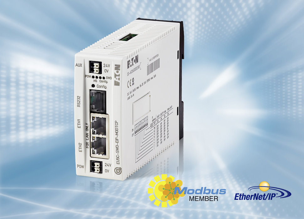 SmartWire-DT désormais disponible pour Ethernet/IP et Modbus-TCP
